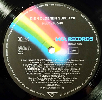 Billy Vaughn : Die Goldenen Super 20 (LP, Comp)