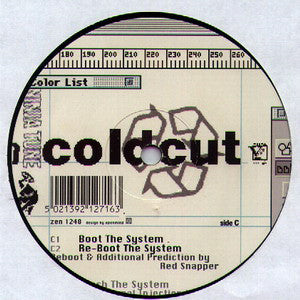 Coldcut : Atomic Moog 2000 / Boot The System (2x12", Single)