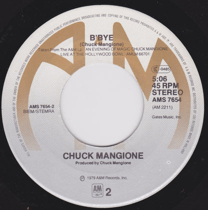 Chuck Mangione : Give It All You Got (7")