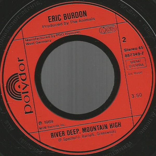 Eric Burdon : Good Times (Original Titelmelodie Aus Dem Film »Die Katze«) (7")