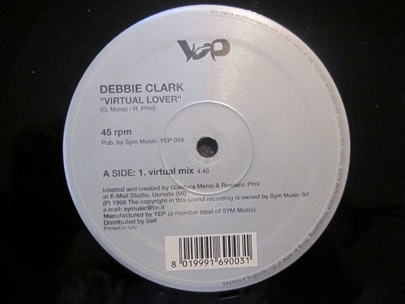 Debbie Clark : Virtual Lover (12")