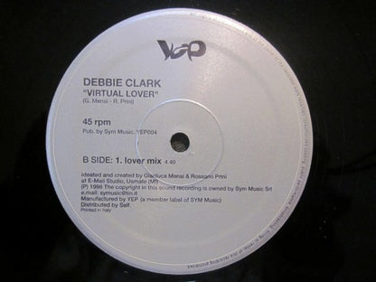 Debbie Clark : Virtual Lover (12")