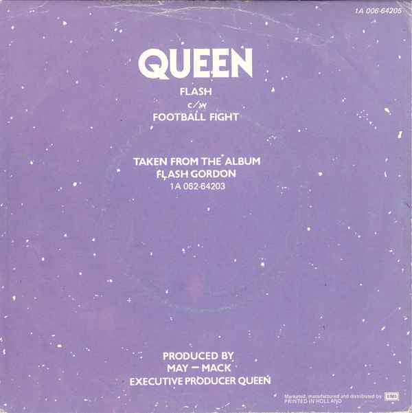 Queen : Flash (7", Single, Var)