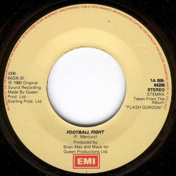 Queen : Flash (7", Single, Var)