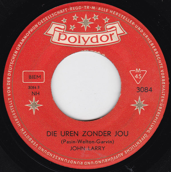 John Larry : Alleen (7", Single)