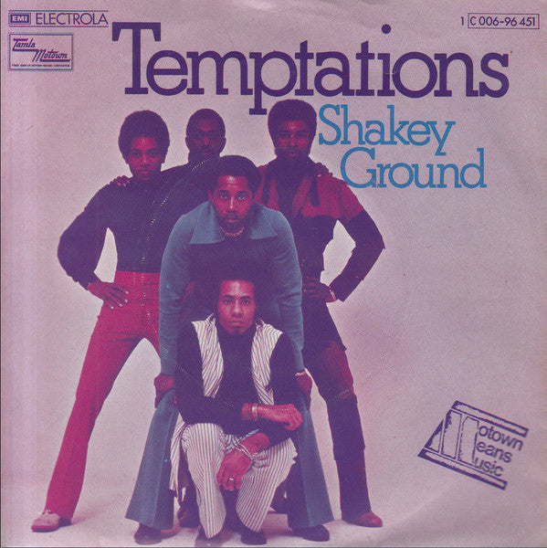 The Temptations : Shakey Ground (7")