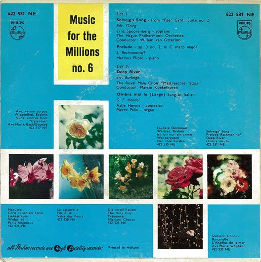 Various : Music For The Millions No. 6 (7", EP)