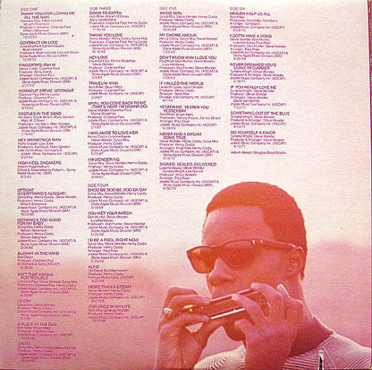 Stevie Wonder : Looking Back (3xLP, Comp, Ltd)