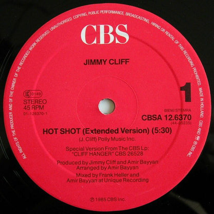 Jimmy Cliff : Hot Shot (12", Maxi)