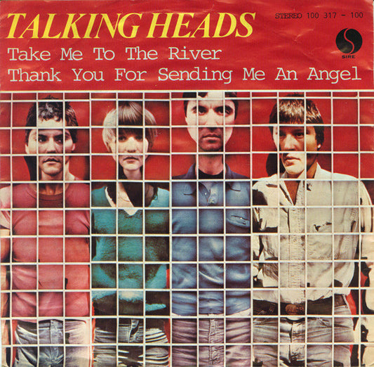 Talking Heads : Take Me To The River / Thank You For Sending Me An Angel (7", Single)