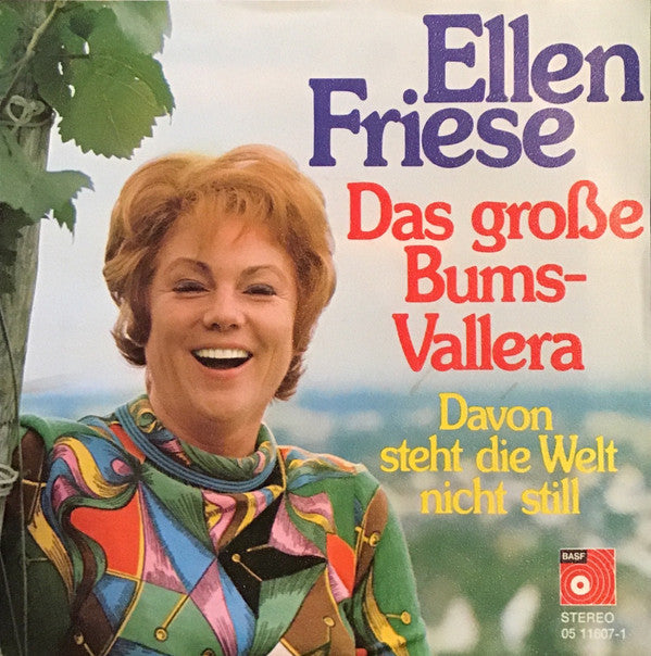 Ellen Friese : Das Große Bums-Vallera (7", Single)