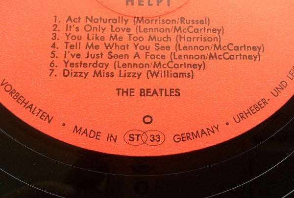 The Beatles : Help! (LP, Album, RE, cir)