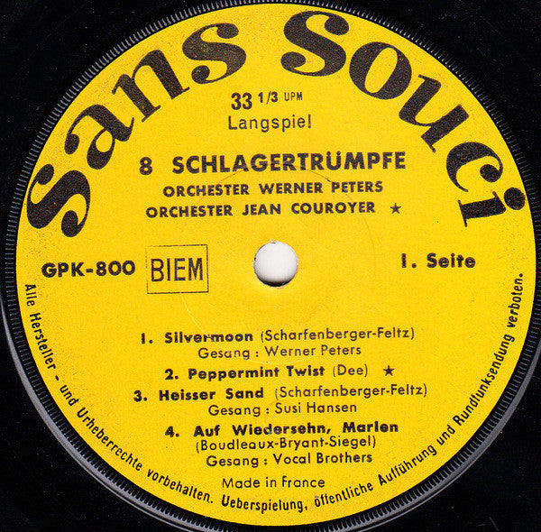 Various : Schlager Cocktail (7")