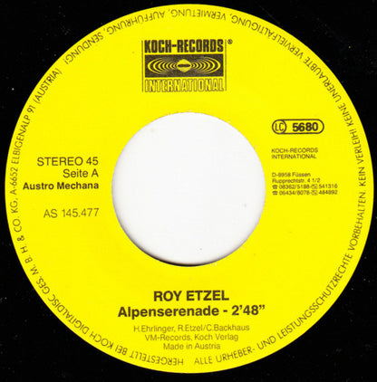 Roy Etzel : Alpenserenade (7", Single)