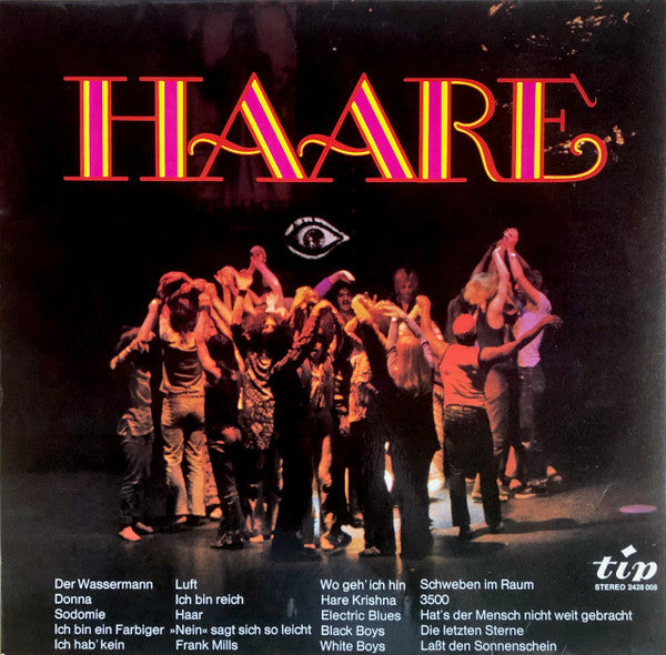 The Twangy Gang : Haare (Hair) (LP, Album)