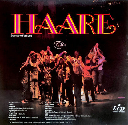 The Twangy Gang : Haare (Hair) (LP, Album)