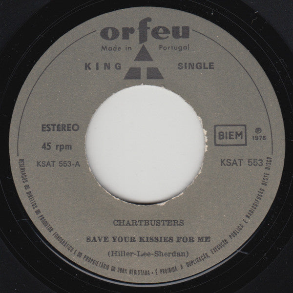 The Chartbusters : Eurovision 1976 'Save Your Kisses For Me' (7", Single)