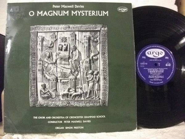 Peter Maxwell Davies : O Magnum Mysterium (LP, Mono)