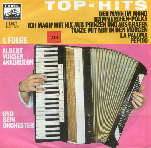 Albert Vossen Und Sein Orchester : Top-Hits 1. Folge (7", Single)