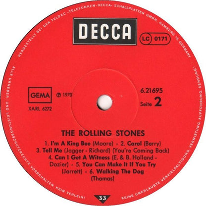 The Rolling Stones : The Rolling Stones (LP, Album, RE, Pos)