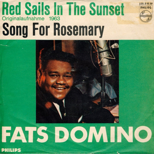 Fats Domino : Red Sails In The Sunset / Song For Rosemary (7", Single)