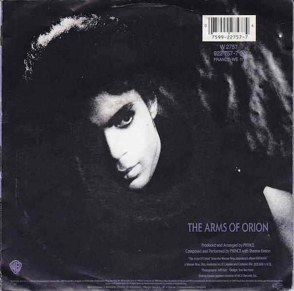 Prince With Sheena Easton : The Arms Of Orion (7", Single, Sol)