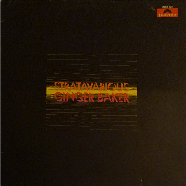 Ginger Baker : Stratavarious (LP, Album)