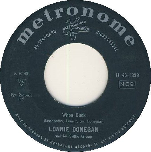 Lonnie Donegan's Skiffle Group : Does Your Chewing Gum Lose Its Flavor (On The Bedpost Over Night?)  (7", Single)