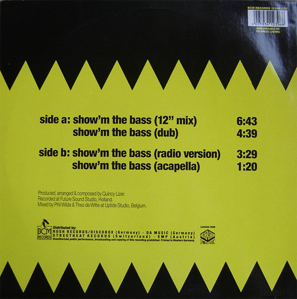 MC Miker G : Show'm The Bass (12")