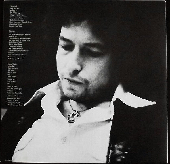 Bob Dylan : Desire (LP, Album, RP)