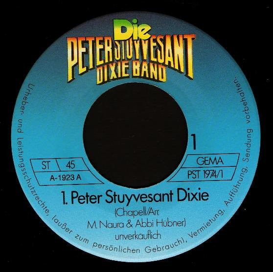 Die Peter Stuyvesant Big Band : Peter Stuyvesant Dixie / When The Saints Go Marchin' In (7", Promo)