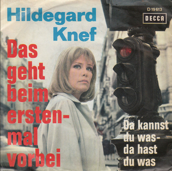 Hildegard Knef : Das Geht Beim Ersten Mal Vorbei (7", Single)