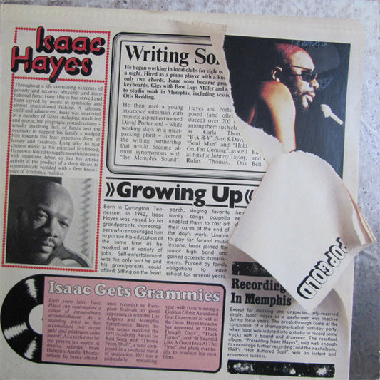 Isaac Hayes : Pop Gold (LP, Album, Club, RE)