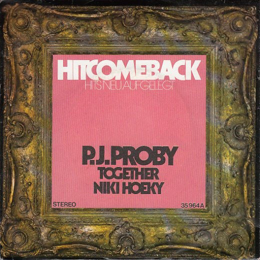 P.J. Proby : Together / Niki Hoeky (7", Single, RE)