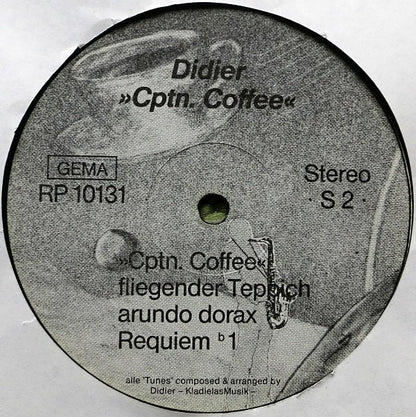 Didier (32) : > Cptn. Coffee < (LP, Album)