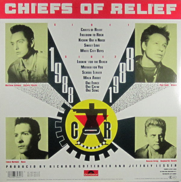 Chiefs Of Relief : Chiefs Of Relief (LP, Album)