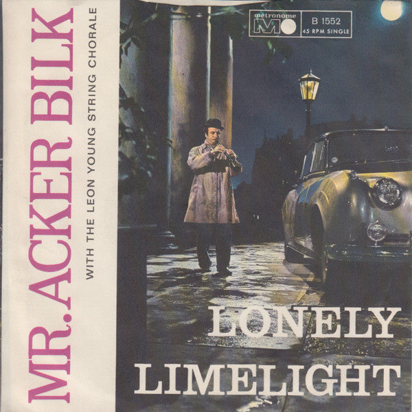 Acker Bilk With The Leon Young String Chorale : Limelight (7", Single)