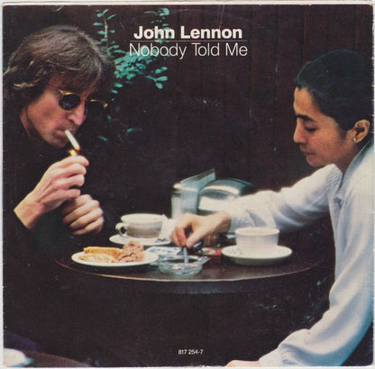 John Lennon / Yoko Ono : Nobody Told Me / O' Sanity (7", Single)