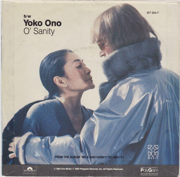 John Lennon / Yoko Ono : Nobody Told Me / O' Sanity (7", Single)