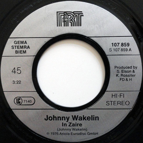 Johnny Wakelin : In Zaire / You Got The Bug (7", Single, RE)