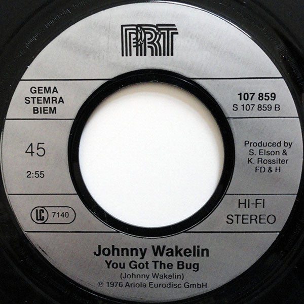 Johnny Wakelin : In Zaire / You Got The Bug (7", Single, RE)