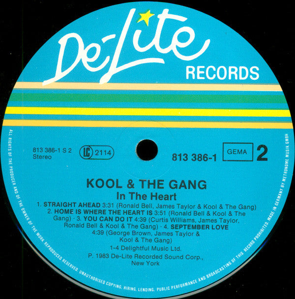 Kool & The Gang : In The Heart (LP, Album)