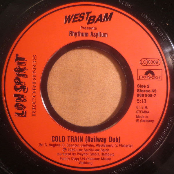 WestBam Presents Rhythum Asyllum : Cold Train (7")