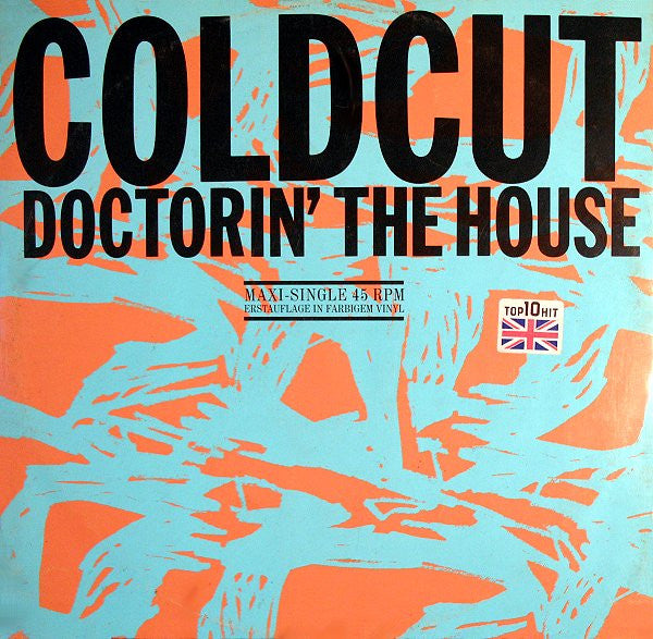 Coldcut : Doctorin' The House (12", Maxi, Ora)