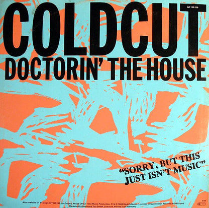 Coldcut : Doctorin' The House (12", Maxi, Ora)