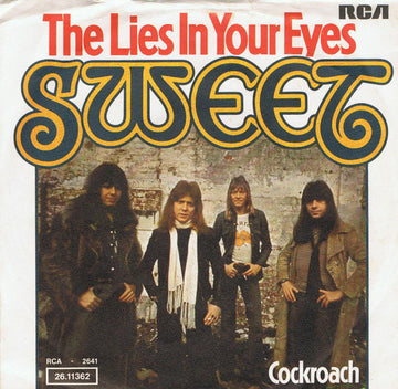 The Sweet : The Lies In Your Eyes (7", Single)