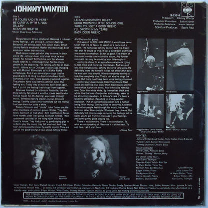 Johnny Winter : Johnny Winter (LP, Album)