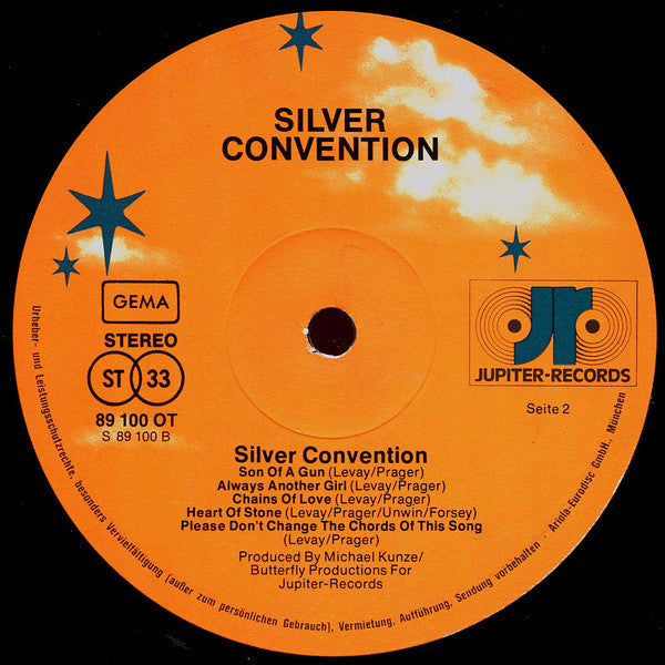 Silver Convention : Silver Convention (LP, Album)