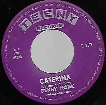 Benny Honk : Caterina (7", Single)