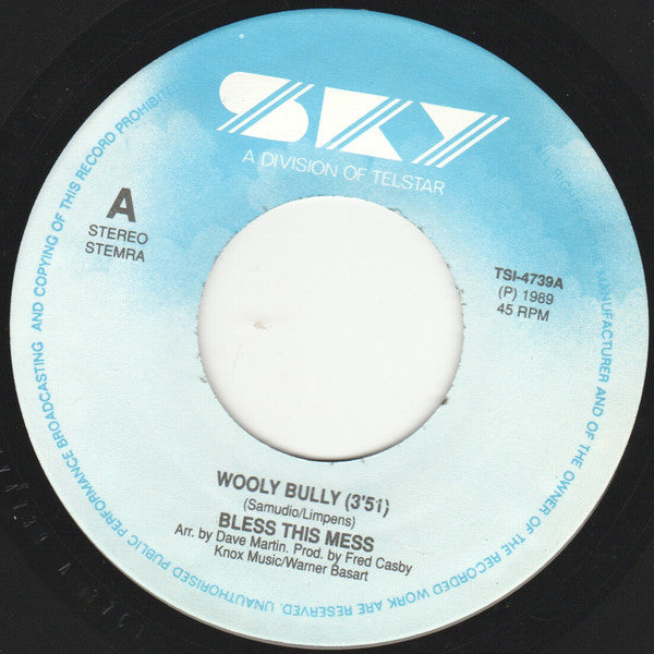 Bless This Mess (2) : Wooly Bully / Day-O (7", Single)